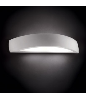 Soda 1 Light Up & Down Wall Light White E14-2