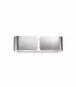 Clip  2 Light Indoor Large Wall Light Chrome E27-1