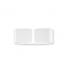 Clip  2 Light Indoor Small Wall Light White G9