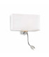 Hotel 1 Light Indoor Wall Light White E27-1