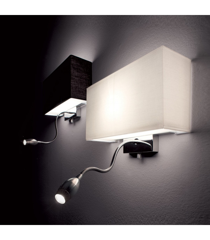 Hotel 1 Light Indoor Wall Light Black E27-2