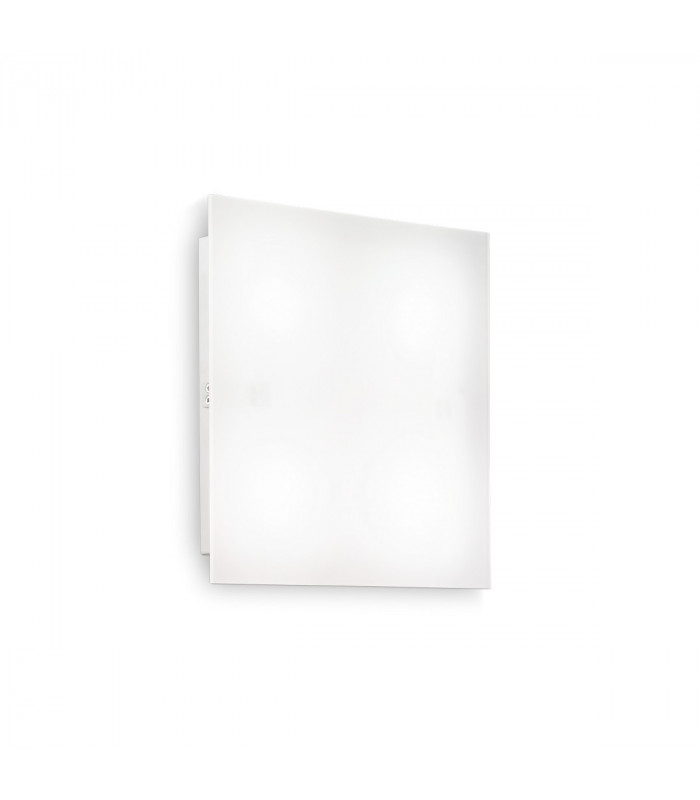Flat  4 Light Indoor Medium Flush Light White