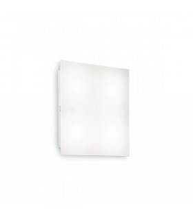 Flat 1 Light Indoor Small Flush Light White
