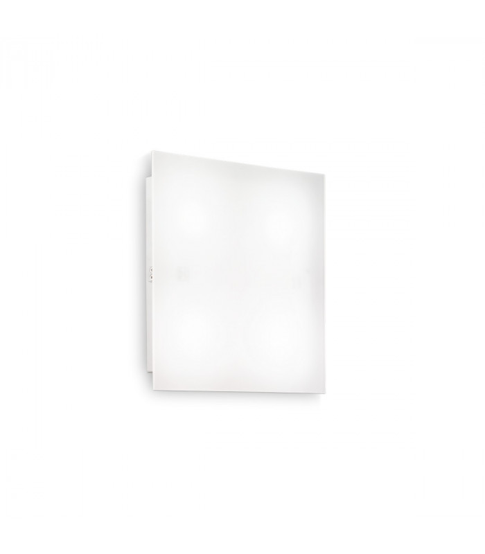 Flat 1 Light Indoor Small Flush Light White