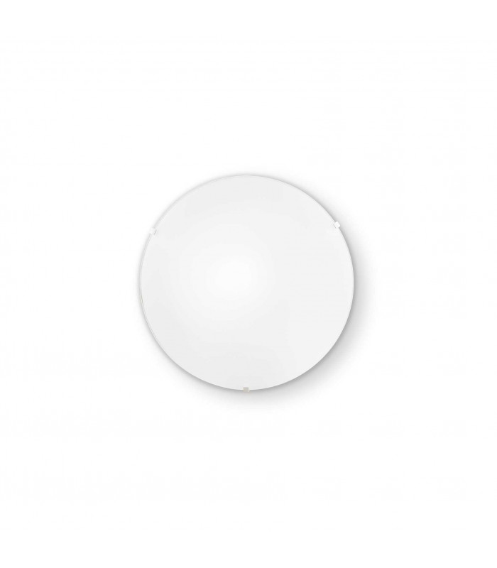 Simply 1 Light Indoor Small Flush Light White E27
