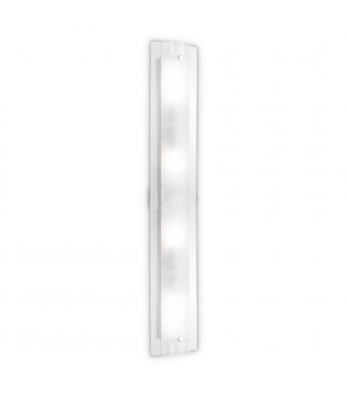 Tudor  4 Light Indoor Large Over Mirror Wall Light Glass E14