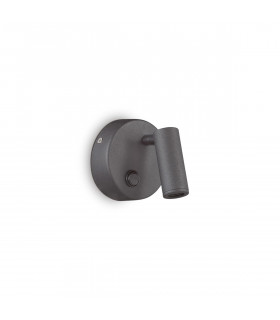 Page LED 1 Light Reading Lamps Black