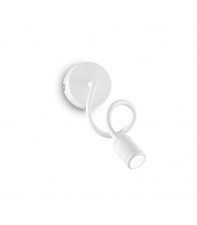 Focus LED 1 Light Reading Lamps White