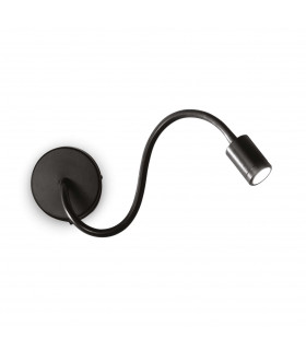Focus LED 1 Light Reading Lamps Black-1