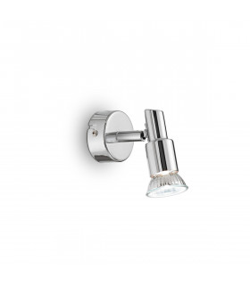 Slem 1 Light Indoor Flush Light Chrome GU10