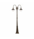 Cima  2 Light Outdoor Post Lantern Brass IP43 E27-1