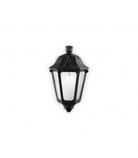 Anna 1 Light Outdoor Flush Wall Lantern Black IP44 E27