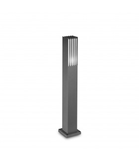 Marte 1 Light Outdoor Bollard Anthracite IP44 E27-1