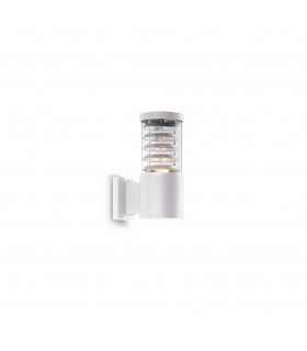 Tronco 1 Light Outdoor Wall Light White IP44 E27