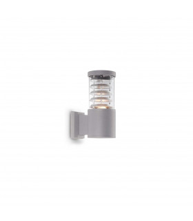 Tronco 1 Light Outdoor Wall Light Grey IP44 E27