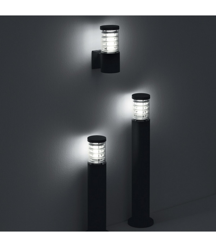 Tronco 1 Light Outdoor Tall Bollard Anthracite IP44 E27-2