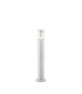 Tronco 1 Light Outdoor Tall Bollard White IP44 E27