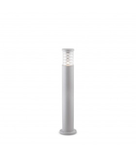 Tronco 1 Light Outdoor Tall Bollard Grey IP44 E27