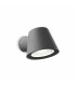 Gas 1 Light Outdoor Wall Light Anthracite IP43 GU10
