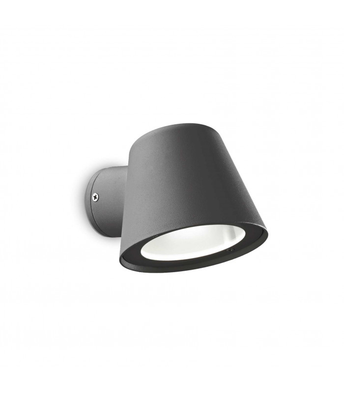 Gas 1 Light Outdoor Wall Light Anthracite IP43 GU10