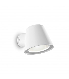 Gas 1 Light Outdoor Wall Light White IP43 GU10
