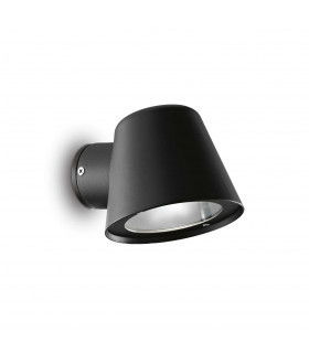 Gas 1 Light Outdoor Wall Light Black IP43 GU10