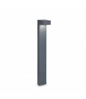 Sirio  2 Light Outdoor Tall Bollard Anthracite IP44 G9
