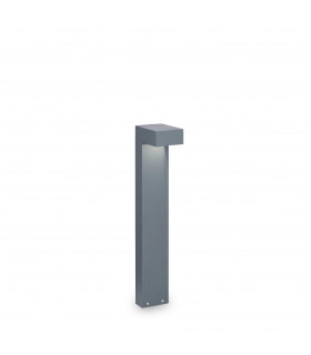 Sirio  2 Light Small Outdoor Bollard Anthracite IP44 G9