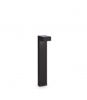Sirio  2 Light Small Outdoor Bollard Black IP44 G9
