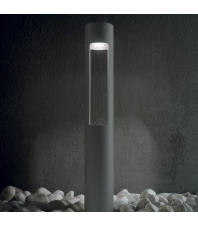 Acqua 1 Light Outdoor Bollard Anthracite IP44, G9