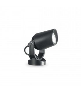 Minitommy 1 Light Outdoor Spike Spotlight Black IP66 GU10