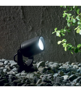 Minitommy 1 Light Outdoor Spike Spotlight Black IP66, GU10