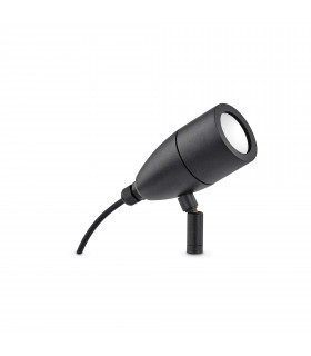 Inside 1 Light Outdoor Spike Spotlight Black IP54 G9-1