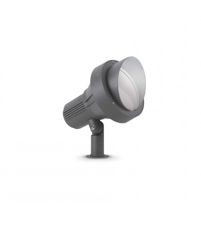 Terra 1 Light Large Outdoor Spiked Ground Light Anthracite IP65 E27