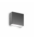 Tetris 1 Light Outdoor Wall Light Anthracite IP44 G9