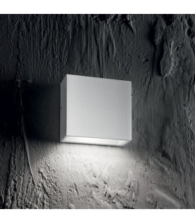 Tetris 1 Light Outdoor Wall Light White IP44 G9-2