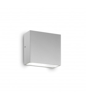 Tetris 1 Light Outdoor Wall Light Grey IP44 G9