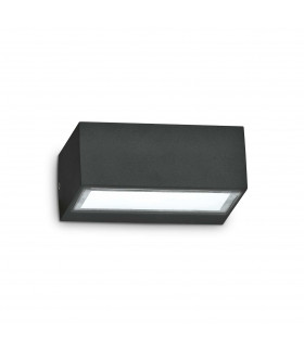 Outdoor Twin Up Down Wall Light Black IP44 G9-1