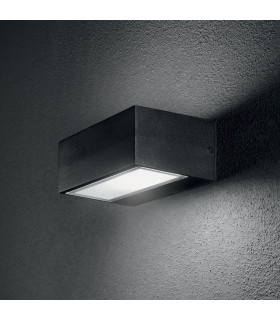 Outdoor Twin Up Down Wall Light Black IP44 G9-2
