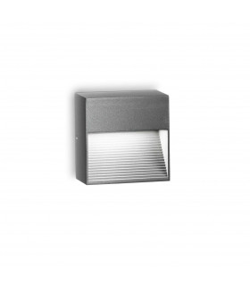 Down 1 Light Outdoor Wall Light Anthracite IP44 G9