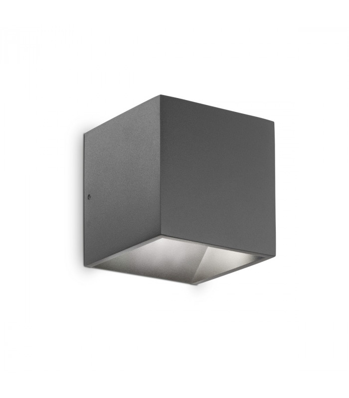 Rubik LED 1 Light Outdoor Up Down Wall Light Anthracite IP44