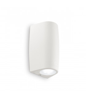 Keope  LED 2 Light Outdoor Small Up Down Wall Light White IP55 GU10-1