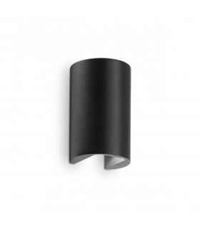 Apollo  LED 2 Light Outdoor Wall Light Black IP44-1
