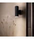 Base  2 Light Outdoor Up Down Wall Light Black White IP44 E27-2