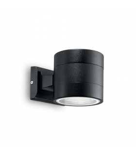 Snif Round 1 Light Outdoor Up Down Wall Light Black IP54 G9