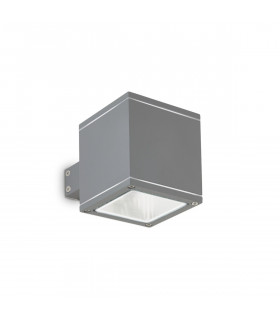Snif Square 1 Light Outdoor Up Down Wall Light Anthracite Putty IP44 G9-1