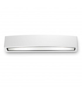 Andromeda  2 Light Outdoor Large Up Down Wall Light White Putty IP54 E27