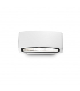 Andromeda 1 Light Outdoor Small Up Down Wall Light White Cream IP55 E27