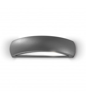 Giove LED 1 Light Outdoor Up Down Wall Light Anthracite IP54 E27