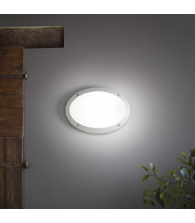 Maddi 1 Light Diffuser Outdoor Flush Ceiling / Wall Light White IP66 E27-2